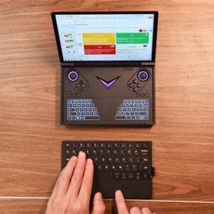 New Pre-sale OneXplayer G1 32GB +1TB 32GB + 2TB 64GB +2TB 2025 8.8inch Mini Laptop AMD AI 9 HX 370 Portable Handheld Computer Mini Gaming Laptop Console