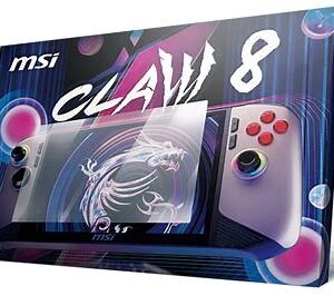MSI  claw A8 Claw A8 BZ2EM Claw 8 AI+ A2VM Handheld Game Console Ultra7 258V Processor 8 "Dual Lightning 4 High Brush 120Hz Long Range WIFI7 8" 32G1T