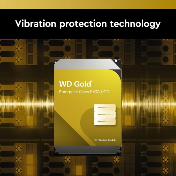 Gold Western Digital (WD)1TB 2TB 4TB 6TB 8TB 10TB12TB 14TB 20TB 22TB 24TB 26TB  Hard Disk Drive SATA 6Gb/s 256MB 3.5 Inch HDD - 图片 5