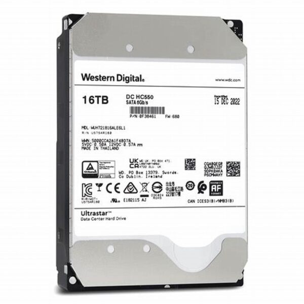 Brand new Western Digital Ultrastar DC HC550 -14TB 16TB 18TB Ultrastar DC HC590 24TB 26TB Ultrastar DC HC690 30TB 32TB 3.5 Inch Internal SATA SAS Hard Disk Drive - 图片 3