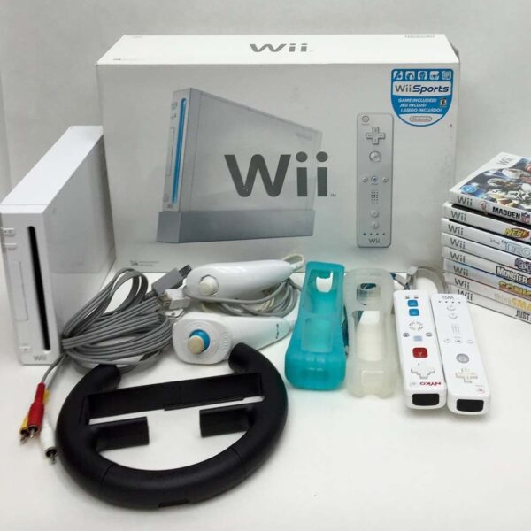 Original Refurbished Nintendo wii Console Family Video Game Nintendo Wii U Console 32GB Basic Set gaming console - Image 9