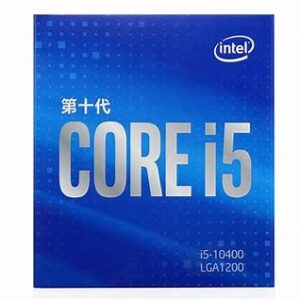 Intel Core i5-10400 10400F 10500 10th Gen CPU Comet Lake 6-Core 2.9 GHz LGA 1200 65W Intel UHD Graphics 630 Desktop Processor