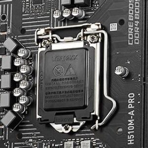 MSI H510M-A PRO PRO H510M-B II Gaming Motherboard with LGA 1200 Socket 64GB Memory Support Ryzen 10 Gen and 11 Gen Intel Core